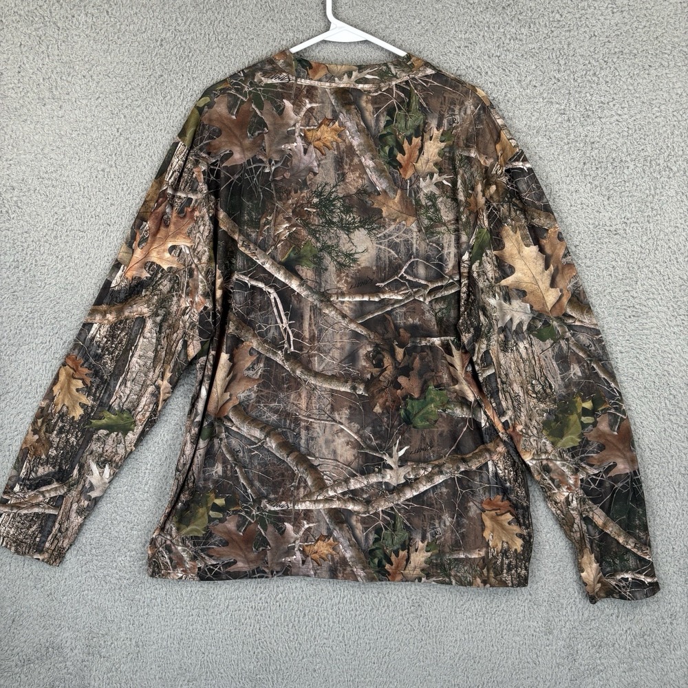 Mountain‎ Dew Camo Shirt Mens XL True Timber Long Sleeve Lightweight Hunting - Picture 5 of 7